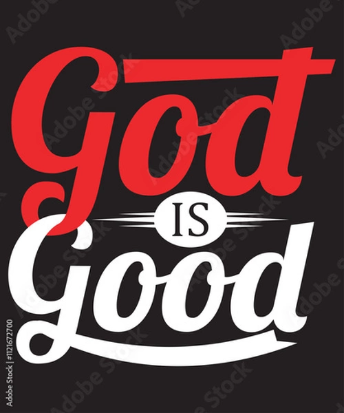 Obraz Christian T Shirt Design  Templates EPS typography print , Christian typography t shirt design template vector image