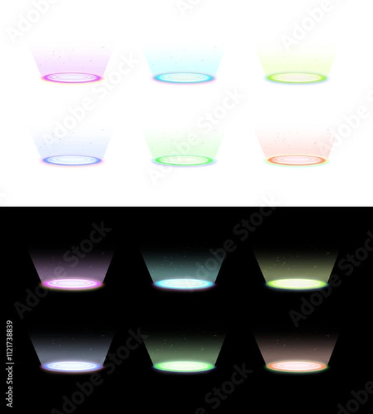 Fototapeta ワープポイント　ワープゲート　セーブポイント