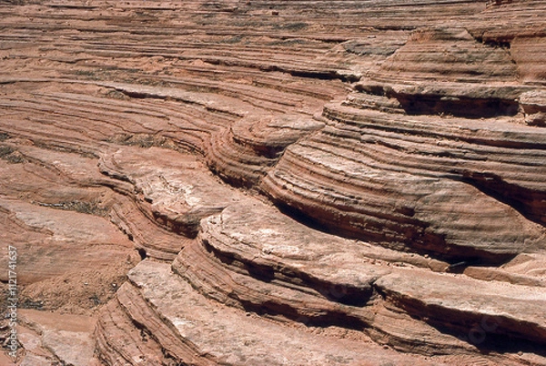 Obraz Layered Sandstone Formations
