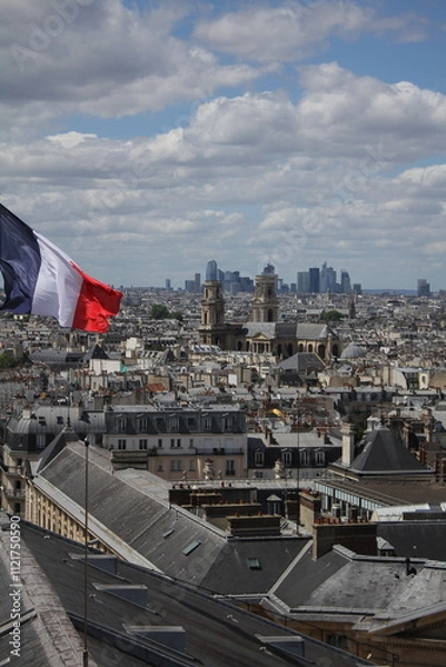 Obraz flags on the pier