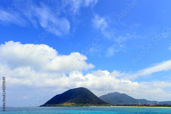 Fototapeta 沖縄の美しい海