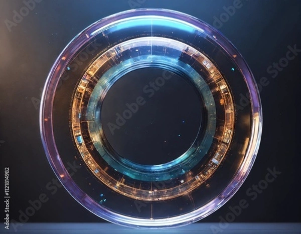 Obraz digital film projector lens