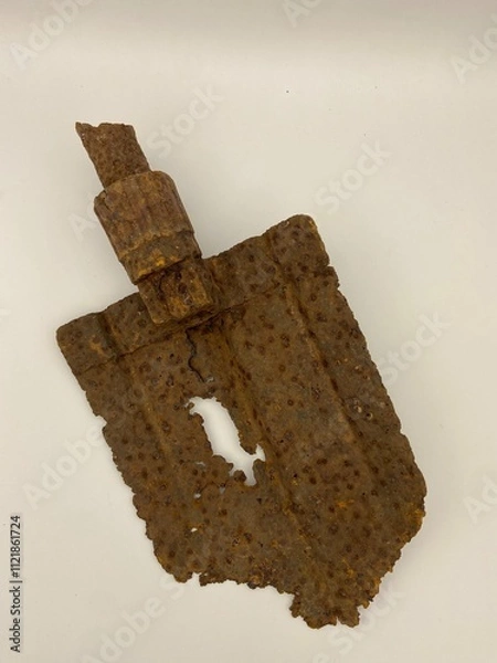 Obraz old and rusty shovel