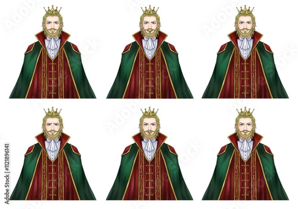 Fototapeta 王様 立ち絵