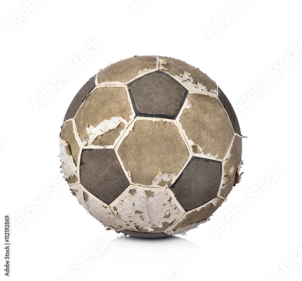 Obraz soccer ball isolated on white background
