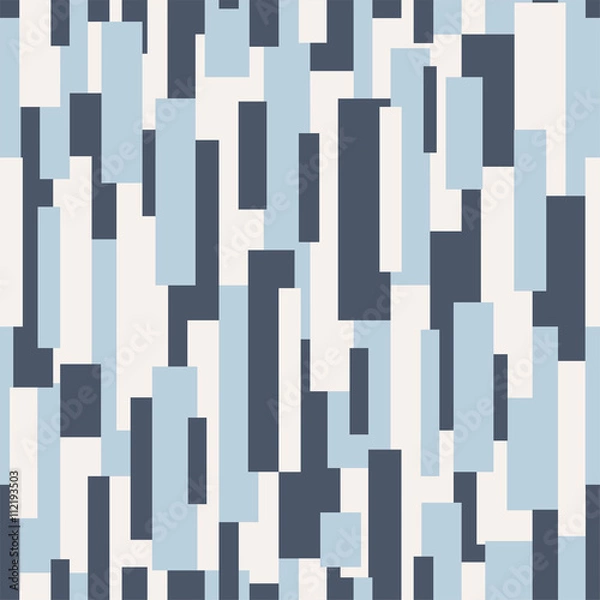 Fototapeta seamless pattern with abstract geometric ornament