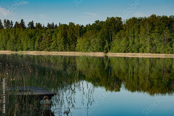Fototapeta Jezioro Litygajno