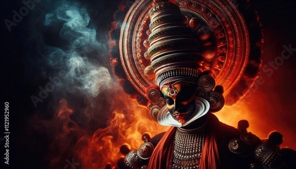 Fototapeta Kathakali dancer