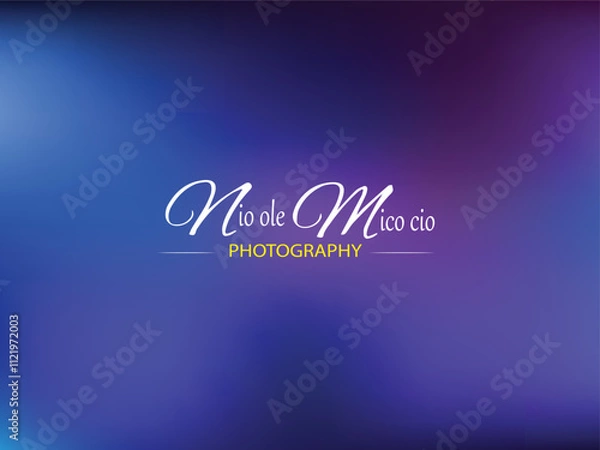 Obraz business monogram logo desigen