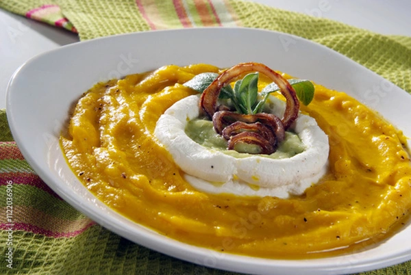 Obraz Crema di zucca