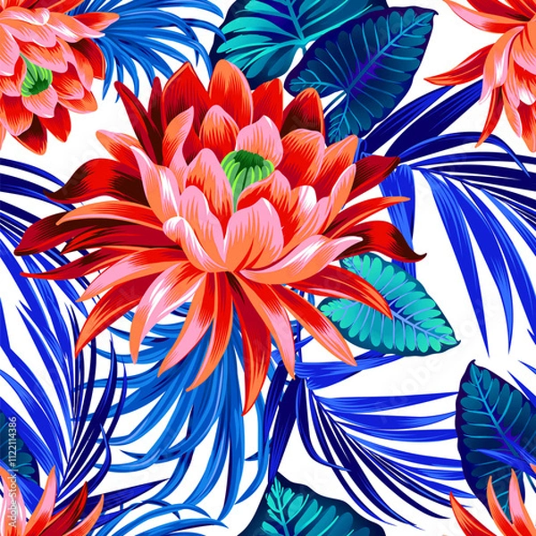 Obraz abstract floral background