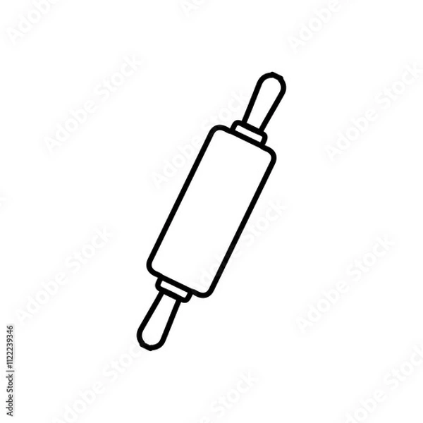 Obraz bread roller sign and symbol