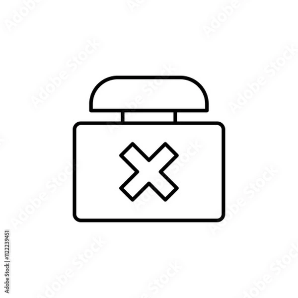 Obraz button icon sign and symbol