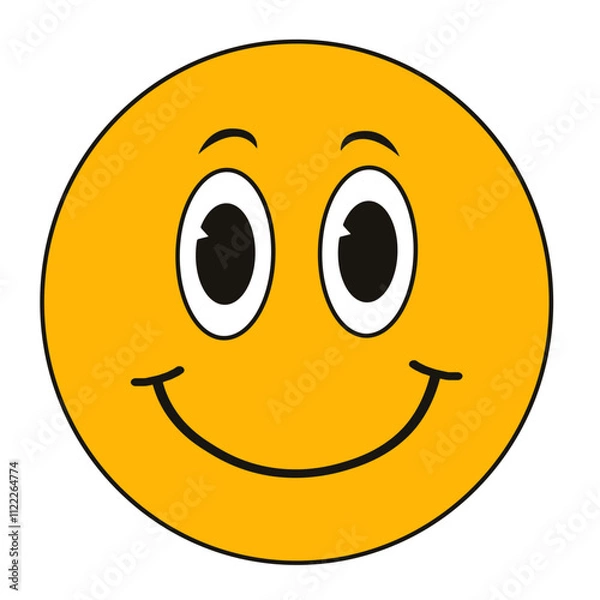 Obraz Retro Emoji Stiker