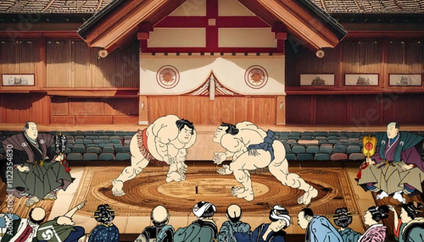 Obraz 相撲観戦
