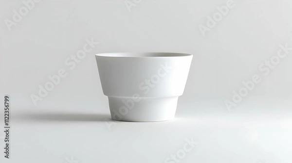 Obraz White Ceramic Mug Illustration