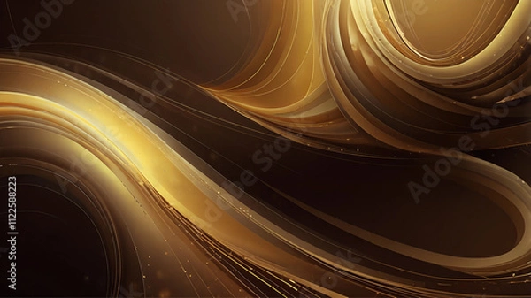 Fototapeta abstract background with waves