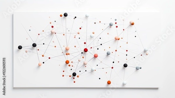 Fototapeta Creative Connection, Network, Ideas