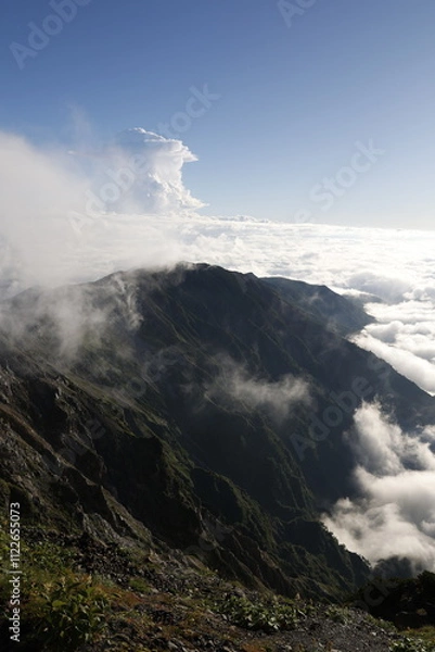 Obraz 白馬岳頂上からの雲海