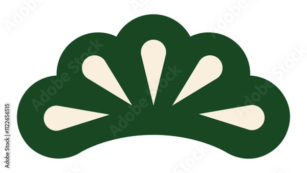 Fototapeta 濃い緑色の松素材