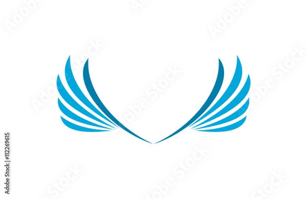 Obraz wing logo