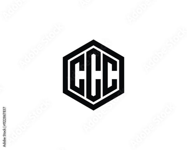 Obraz CCC Logo design vector template. CCC