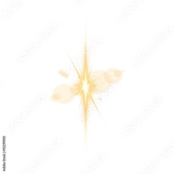 Obraz Sun Light Overlay. Sun rays overlay. Sun rays light isolated on black background, overlay design. optics special lens light effect. abstract lens flare light over black background