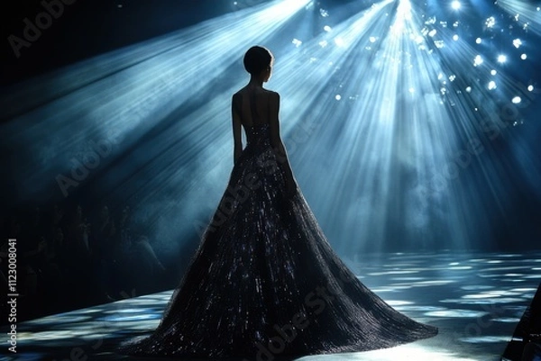 Obraz silhouette of a person