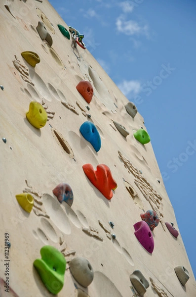 Obraz Outdoor Kletterwand