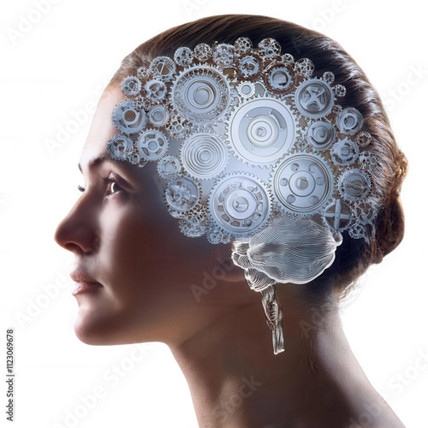 Obraz 3D Render Brain Neuroscience Element Icon Cérebro Neurociência PNG
