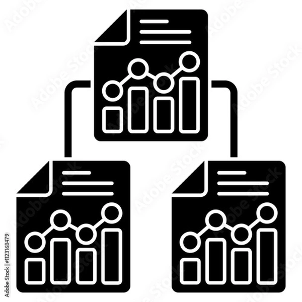 Fototapeta Data Structure Icon