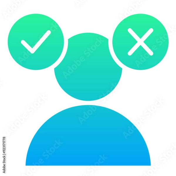 Obraz Decision Making Icon