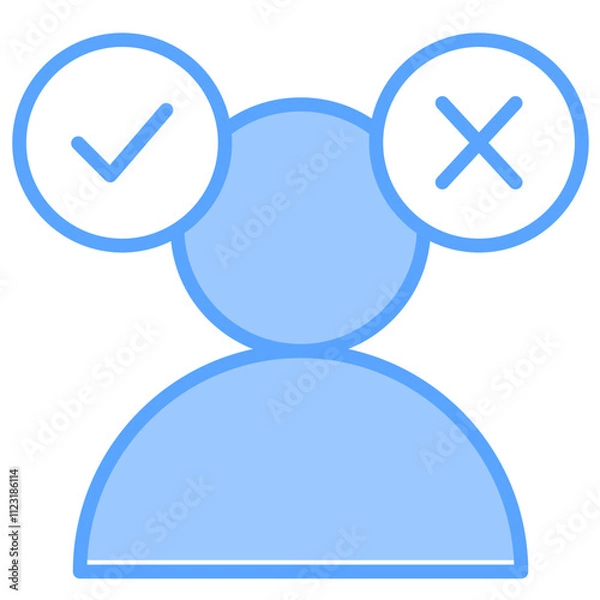 Obraz Decision Making Icon