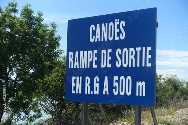 Obraz signalisation fluvial