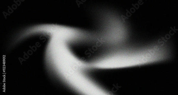 Fototapeta Abstract dark grey black background wallpaper. Black grey blur gradient pattern. Abstract white grey gradient liquid color texture. cloudy, gray metallic, bnw color