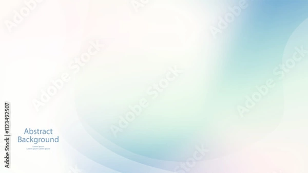 Fototapeta blue pastel color background abstract art vector