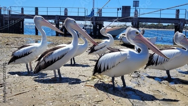 Fototapeta pellicani