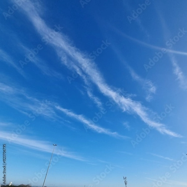 Obraz sky and clouds