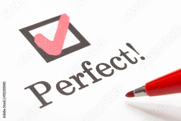 Obraz 完璧 Perfect!