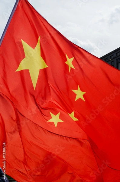 Fototapeta china flag