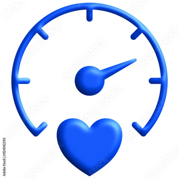 Obraz 3D Hypertension mesurement