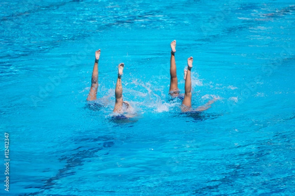 Obraz Synchronised Swimming