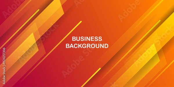 Fototapeta Orange gradient stripes background