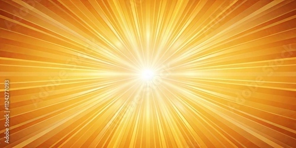 Fototapeta Golden Radiance An Abstract Burst of Light and Warmth