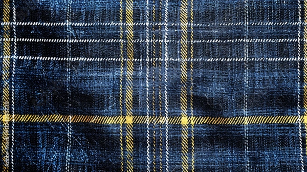 Obraz blue and black pattern 