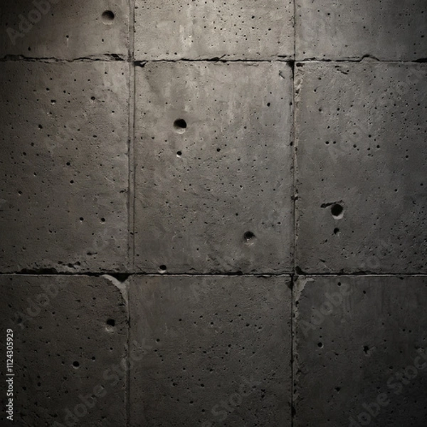 Obraz Textur oder Hintergrund - Betonstrukturen mit minimalistischer Note