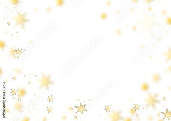 Obraz goldene Sterne, weihnachtlicher Hintergrund mit Textfreiraum