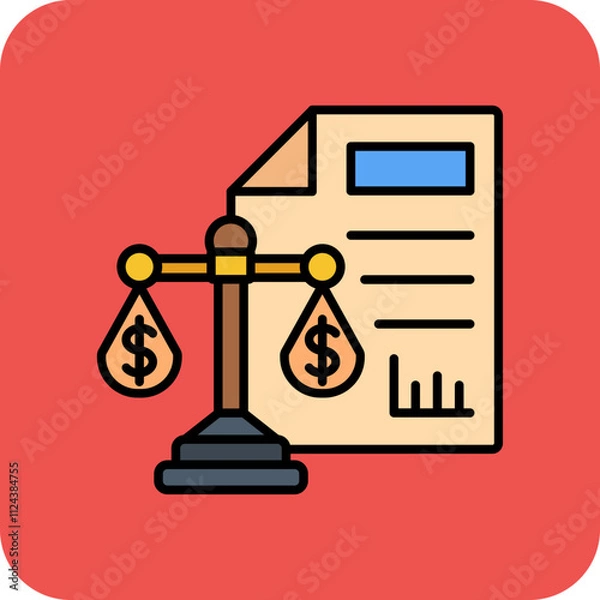 Obraz Balance Sheet Icon