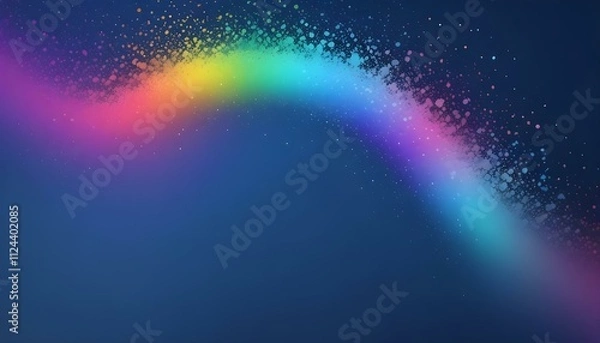 Fototapeta Clear Plain Shiny Warm Soft Vintage Bokeh Cloudy Wave Like Geometric Blue Background or Texture