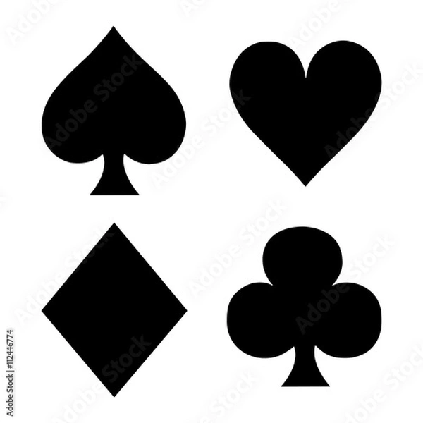 Obraz Playing Cards Suits